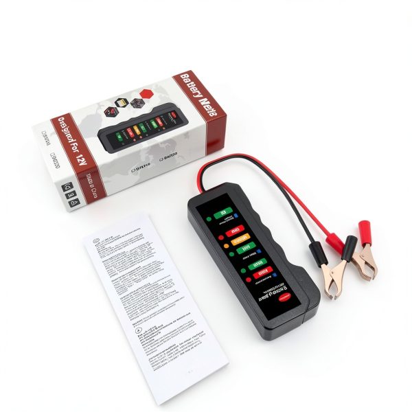 KINGBOLEN 12V Battery Tester Accurate Car Analyzer-6