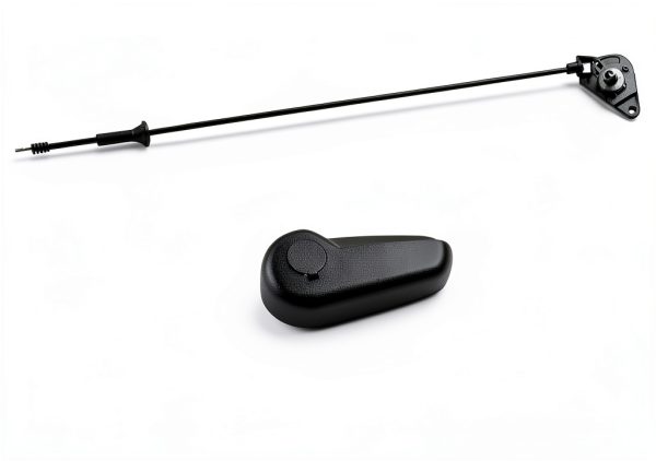 Quealzara Hood Release Cable Pull Handle Assembly-6