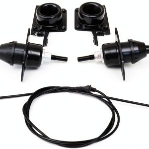 Volvo VN VNL Hood Release Latch Carbon Fiber-0