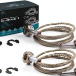 Hood Release Cable JHACM Chrome for Peterbilt-0
