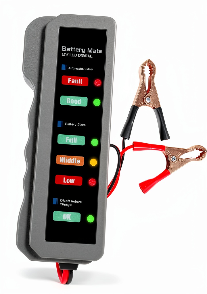 SCUARI 12V battery analyzer tester
