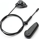 Quealzara Hood Release Cable Pull Handle Assembly-0
