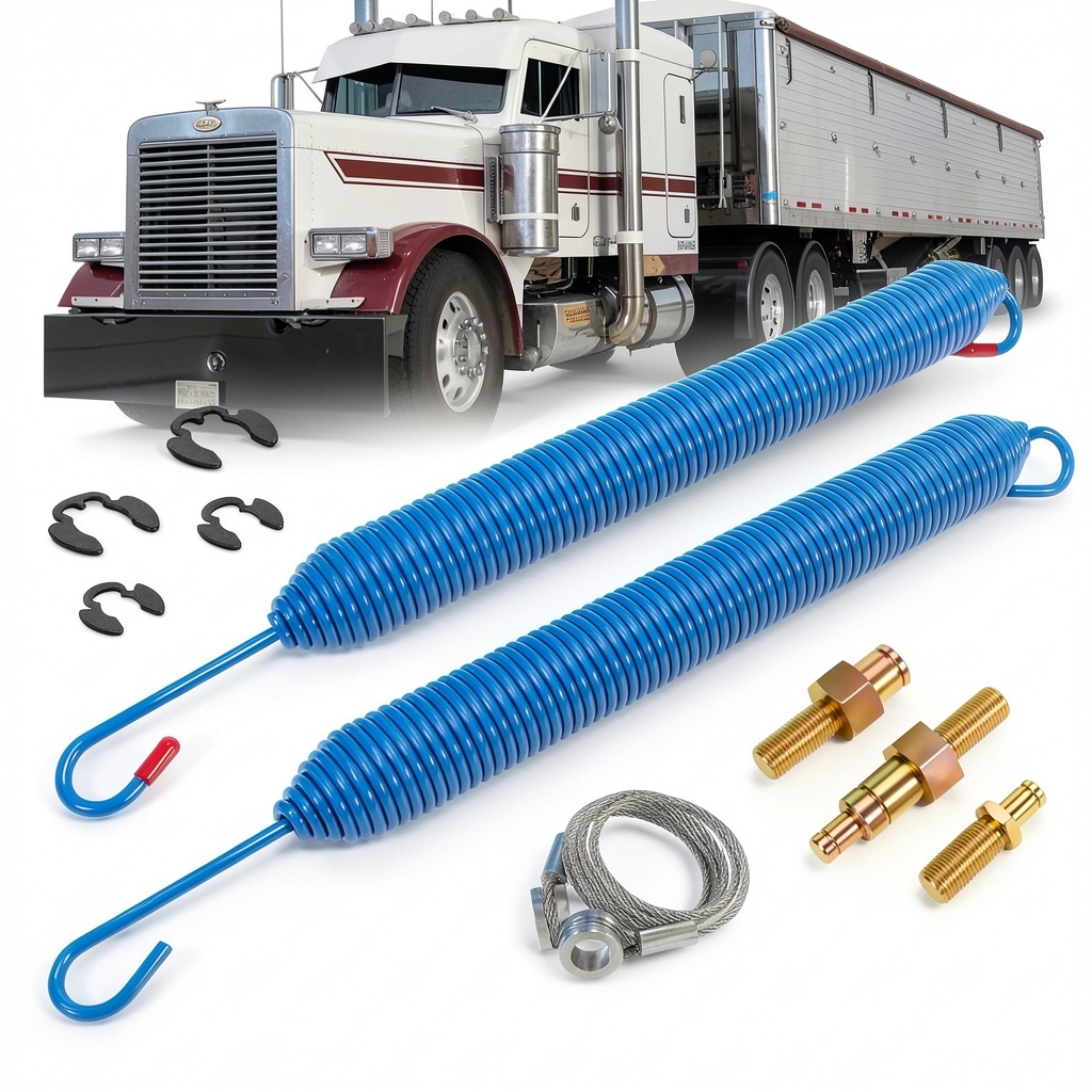 Peterbilt 379 hood lift kit components