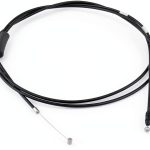 Dorman Black Stainless Steel Hood Release Cable-0