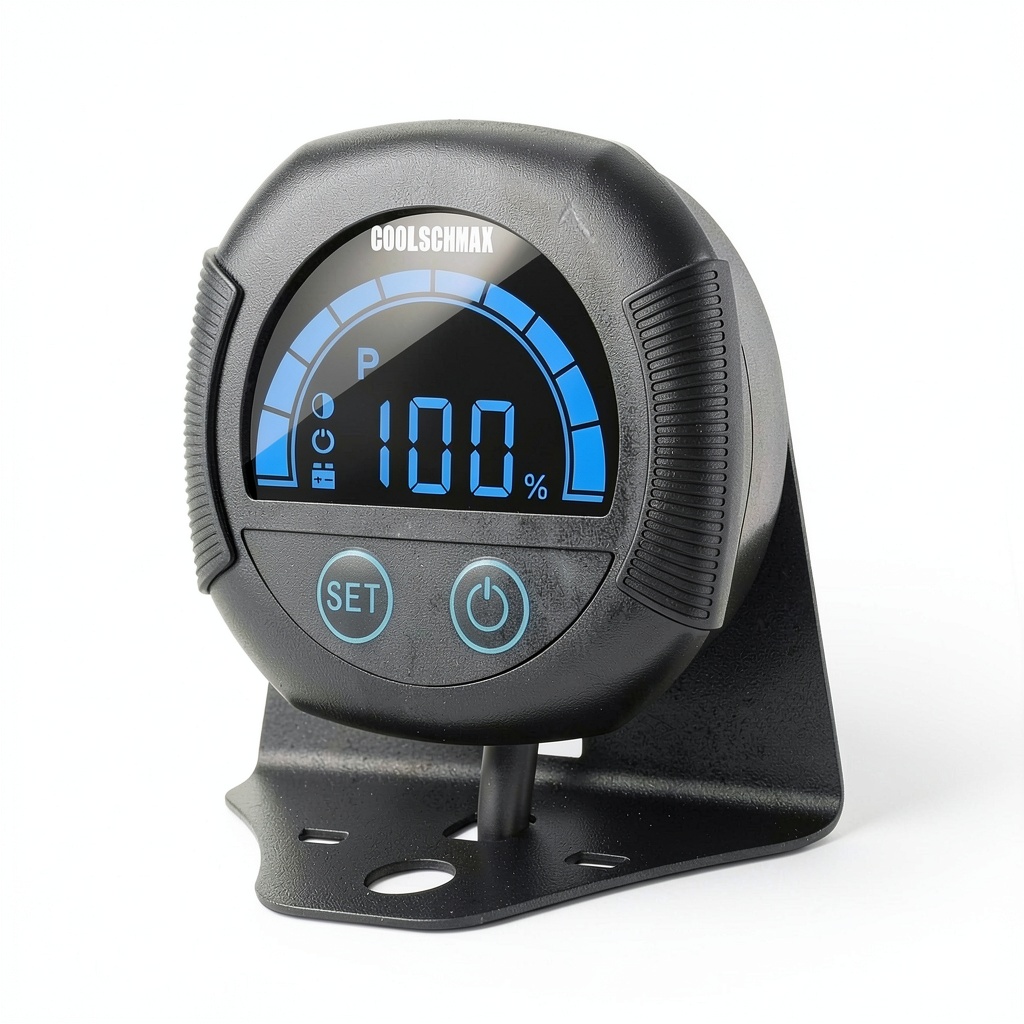Installing Coolschmax Voltmeter on a solar panel frame