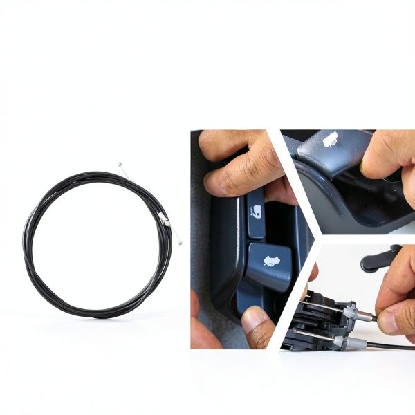 Yuechuan Trunk Lid Release Cable for Camry-4