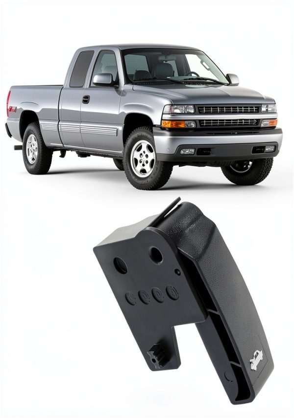 VARGTR Black Hood Release Handle Lever-2