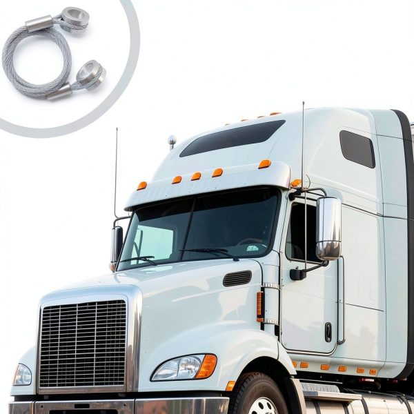 Gosknor Hood Release Cables for Peterbilt-6