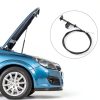 Anxingo Front Hood Latch Lock Release Wire Cable-6