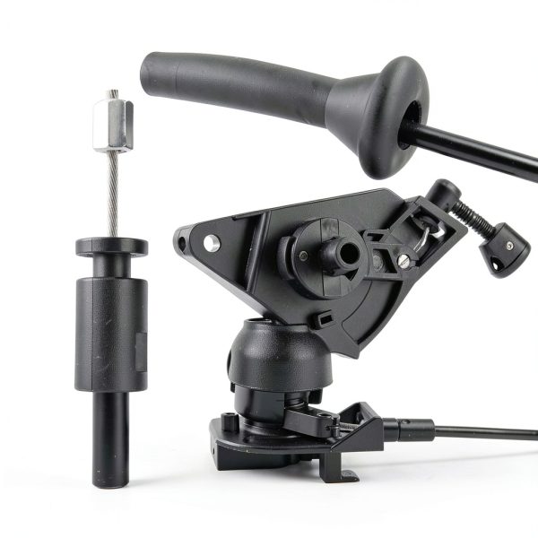 Quealzara Hood Release Cable Pull Handle Assembly-4