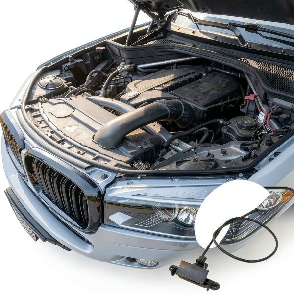 YOLLKY Hood Latch Cable for BMW X5 X6-2