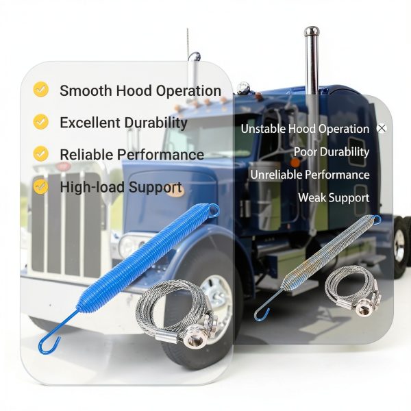 Peterbilt 379 Hood Lift Kit by Ytrica-4