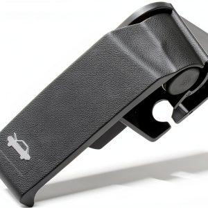 RGOAANC Hood Release Handle ABS Plastic Chrome Finish-0