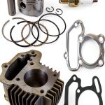 NICHE Grizzly 80 Front Cylinder for Yamaha 80 Series Polished Steel-0