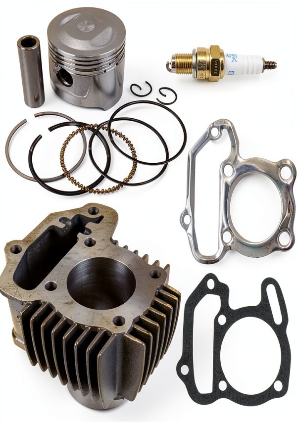 NICHE Grizzly 80 Front Cylinder for Yamaha 80 Series Polished Steel-0