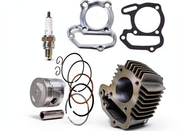 NICHE Grizzly 80 Front Cylinder for Yamaha 80 Series Polished Steel-1