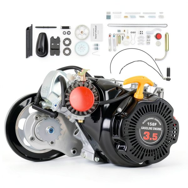 100cc Bicycle Engine Kit Arligaaduo 3.5HP Aluminum-0
