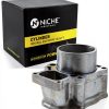 NICHE Rancher 420 Front Cylinder and Piston Kit with Polished Finish-1
