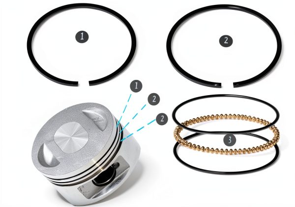 Tupo TP25030601 Cylinder Kit for 125cc-150cc Scooters & ATVs-4