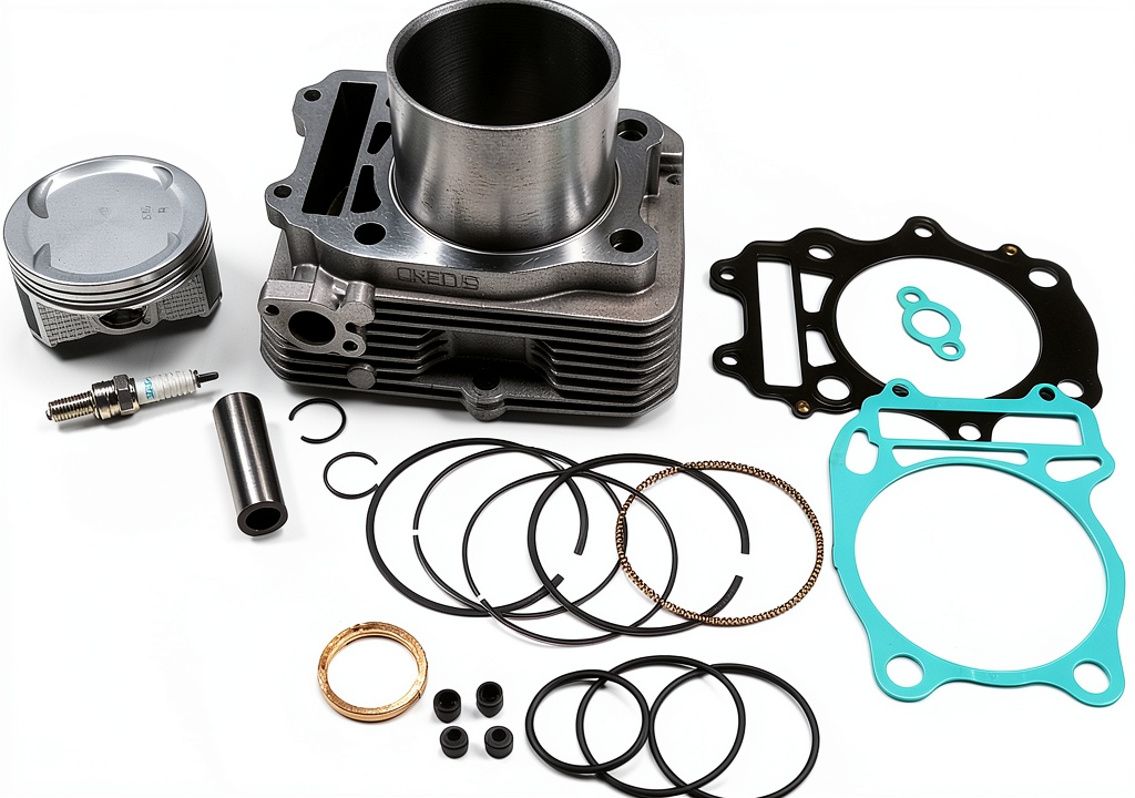Installing Jetuplusllc cylinder piston kit on an Arctic Cat ATV