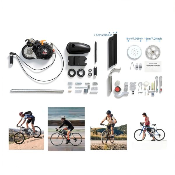 100cc Bicycle Engine Kit Arligaaduo 3.5HP Aluminum-8