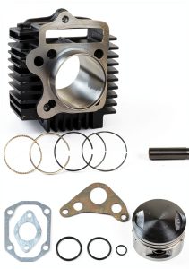 RedCap 54mm Cylinder Kit for 125cc Engines Chrome Finish Rebuild Set-0