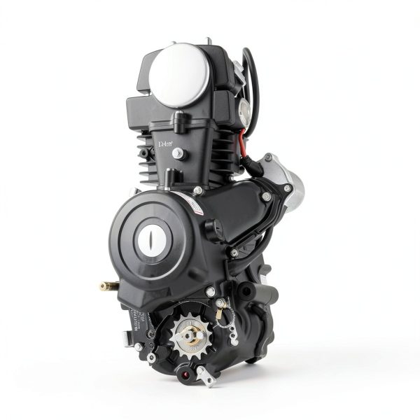 125cc Engine Motor by Knwigoe Chrome Power Kit for Go Karts and ATVs-5