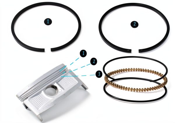 Tupo Cylinder Piston Kit for Honda TRX500 2012-2021 UTV Polished-5