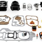 KYMLAA 100cc Gy6 Scooter Engine Upgrade Kit 69mm Valve Complete Set-0