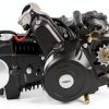 125cc Engine Motor by Knwigoe Chrome Power Kit for Go Karts and ATVs-0