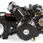 125cc Engine Motor by Knwigoe Chrome Power Kit for Go Karts and ATVs-0