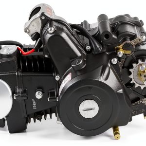 125cc Engine Motor by Knwigoe Chrome Power Kit for Go Karts and ATVs-0
