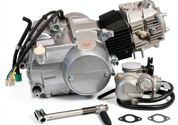 125CC 4 Stroke Engine Motor Kit Bikerid with CDI and 4‑Speed Gearbox-0