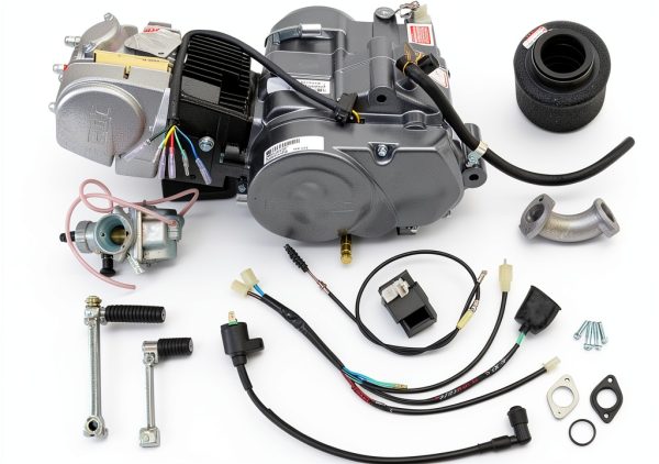 Kemblawolf Lifan 140cc Off‑Road Engine Kit Manual Clutch Kick Start-4