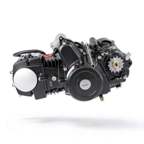 125cc Engine Motor by Knwigoe Chrome Power Kit for Go Karts and ATVs-6
