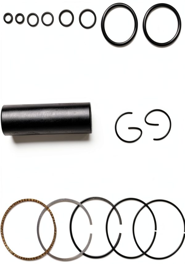 RedCap 54mm Cylinder Kit for 125cc Engines Chrome Finish Rebuild Set-8