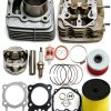 GXYWADY Honda Rancher TRX350 Engine Kit Cylinder Head Ring Gasket-0