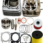 GXYWADY Honda Rancher TRX350 Engine Kit Cylinder Head Ring Gasket-0