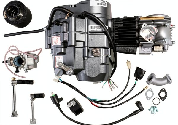 Kemblawolf Lifan 140cc Off‑Road Engine Kit Manual Clutch Kick Start-0