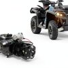125cc Engine Motor by Knwigoe Chrome Power Kit for Go Karts and ATVs-1