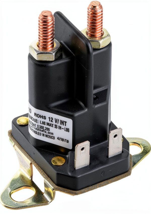 Briggs and Stratton 1755382YP Solenoid, Black-0